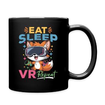 Gaming Fox VR Gamer - Mug uni - noir - Droite