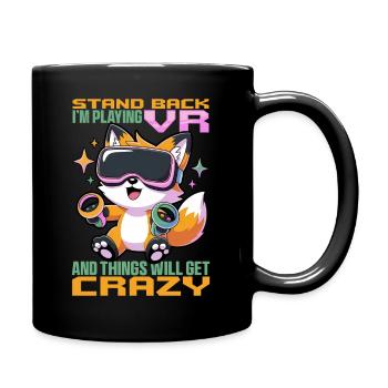 Gaming Fox VR Gamer - Mug uni - noir - Droite