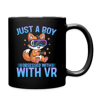 Gaming Fox VR Gamer - Mug uni - noir - Droite