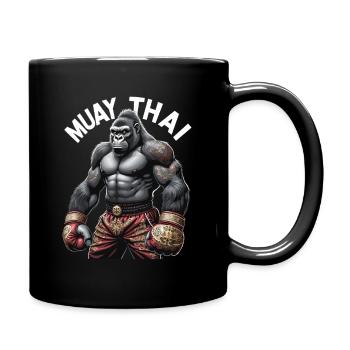Boxe Muay Thai - Mug uni - noir - Droite