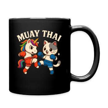 Boxe Muay Thai - Mug uni - noir - Droite
