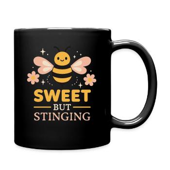Soft Girl Defese Leaue Pastel Power Feminine - Full Colour Mug - black - Right