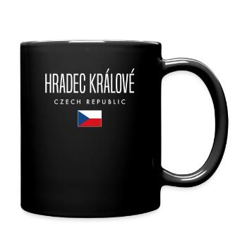 Hradeckralove Tschechien - Tasse einfarbig - Schwarz - Rechts