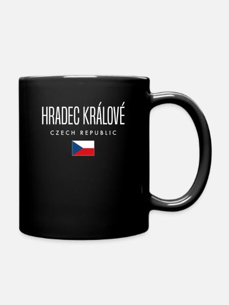 Hradeckralove Tschechien - Tasse einfarbig - Schwarz