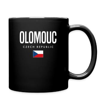 Olomouc Tschechien - Tasse einfarbig - Schwarz - Rechts
