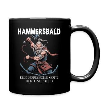Hammersbald – Dieu nordique de l’impatience - Mug uni - noir - Droite