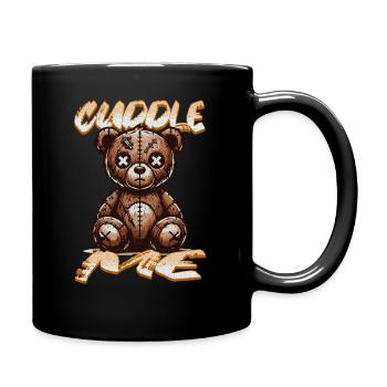 Cuddle me Bear - Full Colour Mug - black - Right