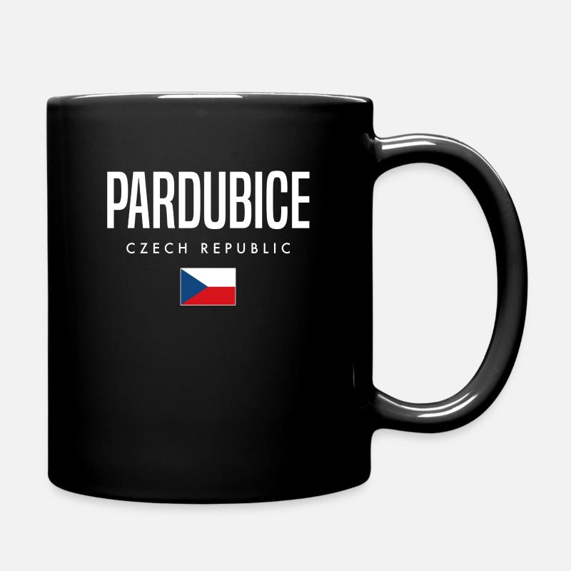 Pardubice, Czech Republic - Full Colour Mug - black