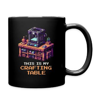 3D Printing Crafting Table | Print Bed Setup - Full Colour Mug - black - Right