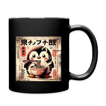Penguin Ramen - Full Colour Mug - black - Right