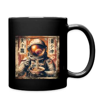 Astronaut Ramen - Full Colour Mug - black - Right