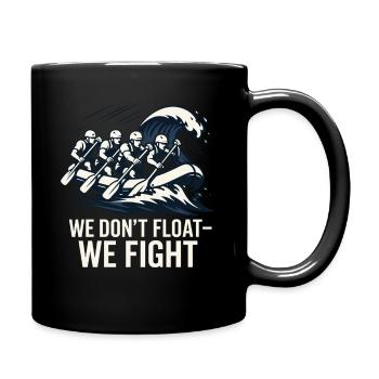 Whitewater Adventure River Rafting Crew Outdoor - Tasse einfarbig - Schwarz - Rechts