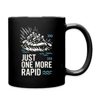 Whitewater Adventure River Rafting Crew Outdoor - Tasse einfarbig - Schwarz - Rechts