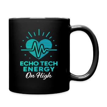 Technicien en échographie Imagerie diagnostique - Mug uni - noir - Droite