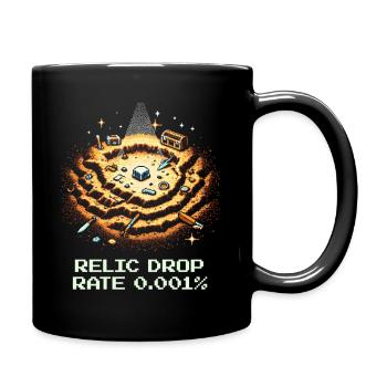 Taux de recherche de reliques | Trésor des fouilles archéologiques - Mug uni - noir - Droite