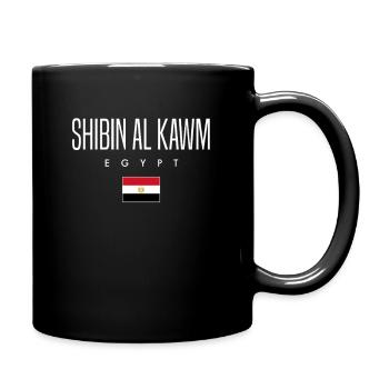 Shibin Al Kawm Egypt - Full Colour Mug - black - Right