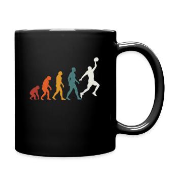 Evolution Basketball Basketball - Tasse einfarbig - Schwarz - Rechts