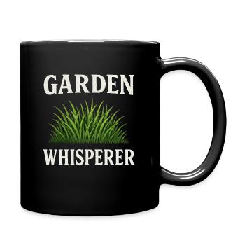 The Garden Whisperer – Conception de jardin amusante - Mug uni - noir - Droite