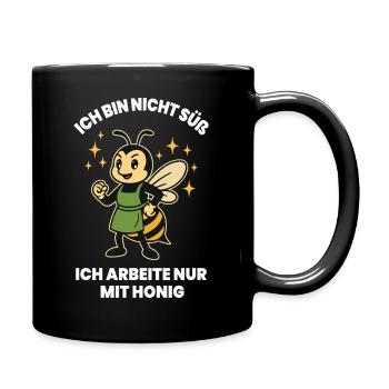 Apiculteur Je ne suis pas doux chéri en disant - Mug uni - noir - Droite