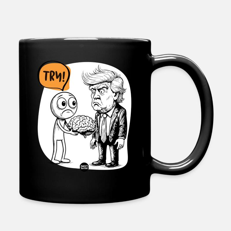 Brain. You Might Need It. - Full Colour Mug - black