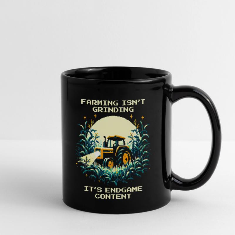 Farming = Endgame | No tutorial mode Full Colour Mug