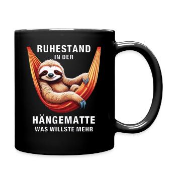 RETRAITE DANS LE HAMAC - Mug uni - noir - Droite