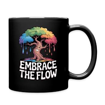 Melting Tree - Full Colour Mug - black - Right