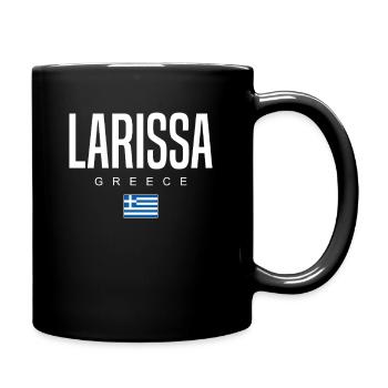 Larissa, Grèce - Mug uni - noir - Droite