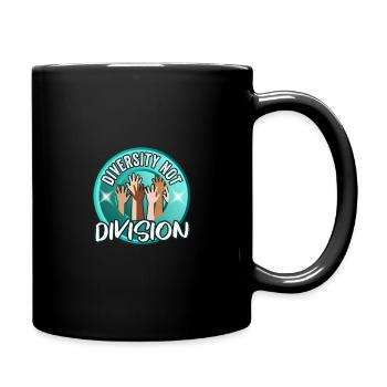 Célébrer la diversité, pas la division, l’unité - Mug uni - noir - Droite
