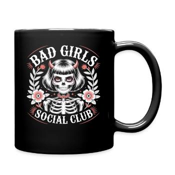 Bad Girls Social Club - Tasse einfarbig - Schwarz - Rechts