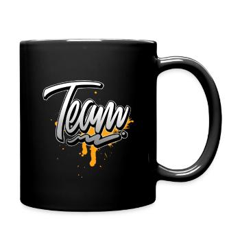 Équipe - Mug uni - noir - Droite