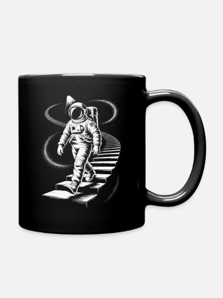 Astronaute Spacewalker Space Shirt - Mug uni - noir