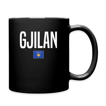 Gjilan, Kosovo - Mug uni - noir - Droite