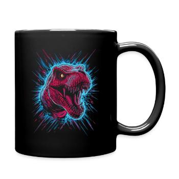 Pure T-Rex Power - Full Colour Mug - black - Right