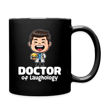 DOCTEUR EN LAUGHOLOGIE - CADEAU DOCTEUR - Mug uni - noir - Droite