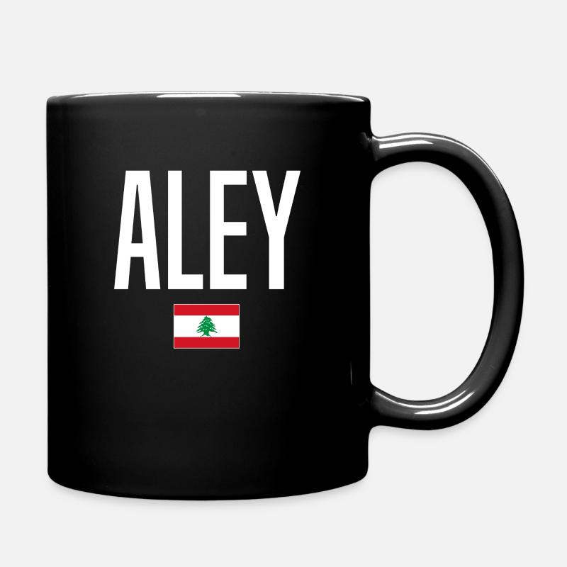 Aley, Liban - Mug uni - noir