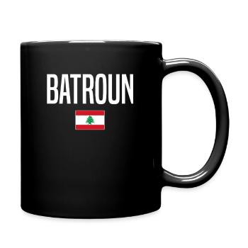 Batroun Lebanon - Full Colour Mug - black - Right