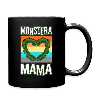 Monstera Mama - Full Colour Mug - black - Right