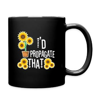 Monstera Mama - Full Colour Mug - black - Right