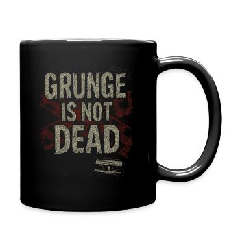 Grunge is not dead - Full Colour Mug - black - Right