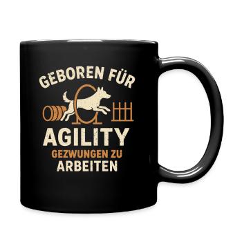 Chien Sport Agility Loisir Loisir Équipe Chien - Mug uni - noir - Droite