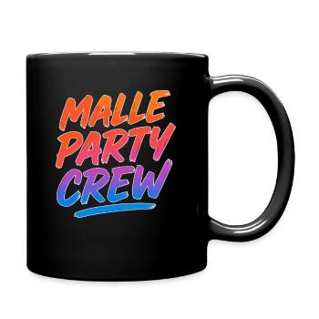 Malle Party Crew – Chemise de groupe - Mug uni - noir - Droite