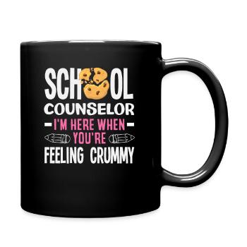 Schulberater Wenn Du Dich Schlecht Fühlst - Tasse einfarbig - Schwarz - Rechts