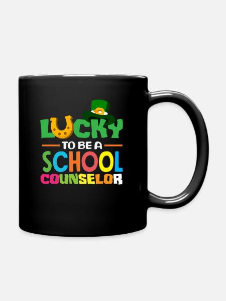 Glücklich Als Schulberater Sein - Tasse einfarbig - Schwarz
