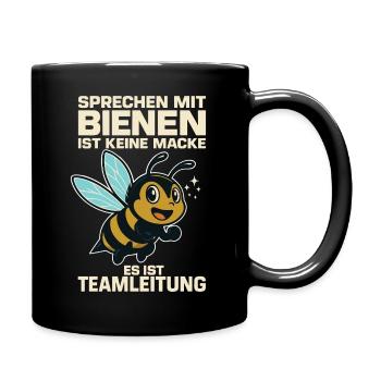 Les abeilles Les apiculteurs parlent aux abeilles n’est pas une bizarrerie - Mug uni - noir - Droite