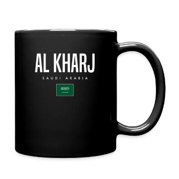 Al Kharj Saudi Arabia - Full Colour Mug - black - Right
