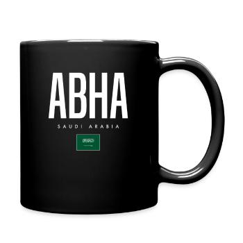 Abha Saudi Arabia - Full Colour Mug - black - Right