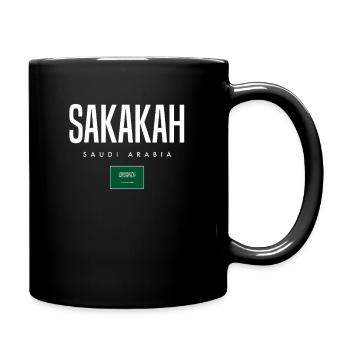 Sakakah Saudi Arabia - Full Colour Mug - black - Right