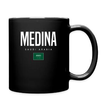 Medina Saudi Arabia - Full Colour Mug - black - Right