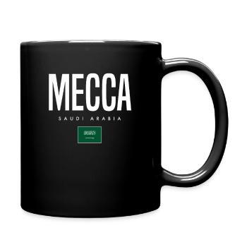 Mecca Saudi Arabia - Full Colour Mug - black - Right